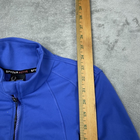 Spyder Women's S Activewear Top Blue d1255 - Picture 4 of 8